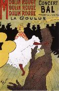 toulouse-lautrec, La Goulue,Dance at the Moulin Rouge